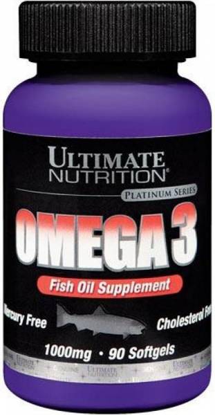 Ultimate Nutrition Omega 3 1000 мг 90 капсул