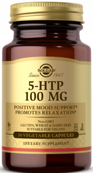 Solgar 5-HTP 100 mg 30 капсул