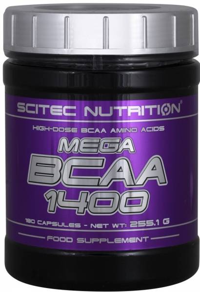 Scitec Nutrition Mega BCAA 1400 180 капсул