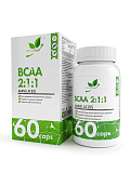 NaturalSupp BCAA 2:1:1 60 капсул