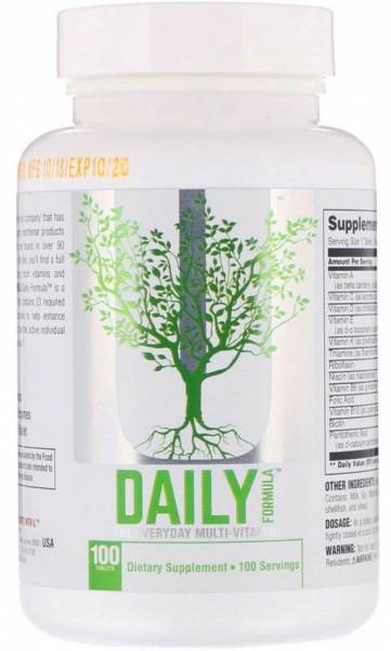Universal Nutrition Daily Formula 100 таблеток