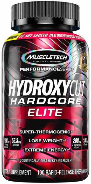 Muscletech Hydroxycut Hardcore Elite 110 капсул