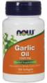 NOW Garlic Oil 1500 мг 100 софт. капсул