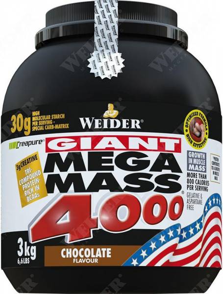 Weider Mega Mass 4000 3000 грамм