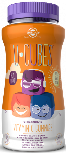 Solgar U-Cubes Vitamin C Gummies 90 мармеладок