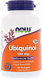 NOW Ubiquinol 100 мг 120 капсул
