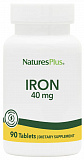 Natures Plus Iron 40 мг (Железо) 90 таблеток