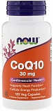 NOW CoQ10 30 mg 120 капсул
