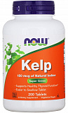 NOW Kelp 150 мкг 200 таблеток