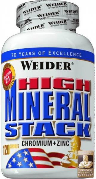 Weider High Mineral Stack 120 капсул