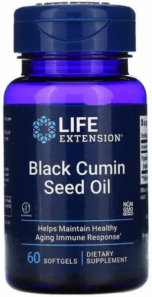 Life Extension Black Cumin Seed Oil 60 капсул