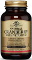 Solgar Natural Cranberry with Vitamin C Vegetable Capsules 60 капсул