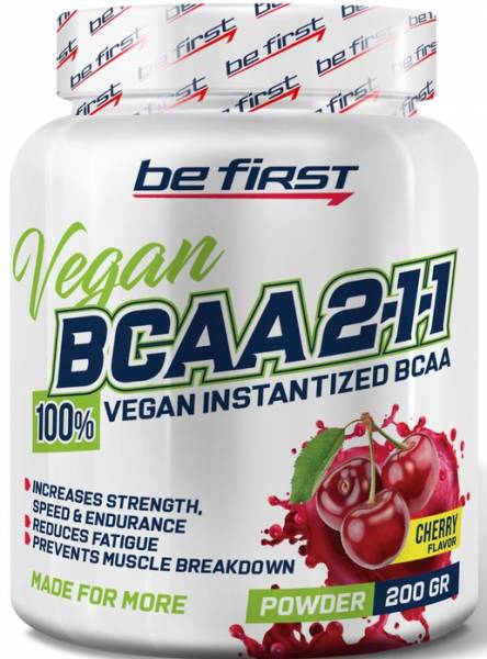 Be First BCAA 2:1:1 Vegan powder 200 грамм