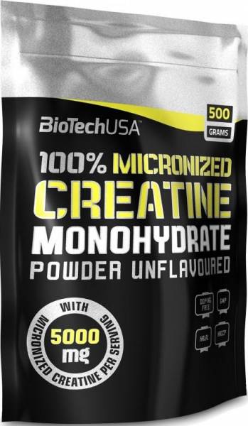 BioTech 100% Creatine Monohydrate 500 грамм