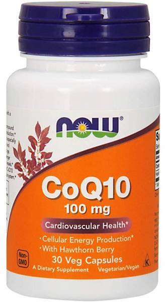NOW CoQ10 100 мг 30 капсул
