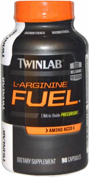Twinlab L-Arginine Fuel 90 капсул