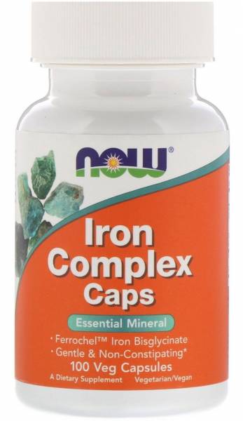 Now Iron Complex Caps 100 капсул
