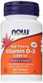 NOW Vitamin D-3 2000 IU 240 капсул