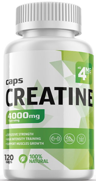 4Me Nutrition Creatine Monohydrate 500 мг 120 капсул