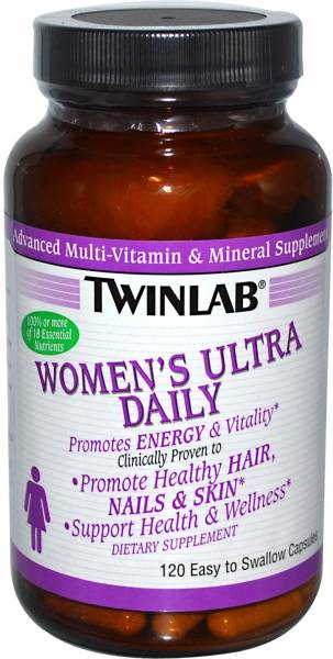 Twinlab Women's Ultra Daily 120 капсул