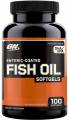 Optimum Nutrition Enteric Coated Fish Oil Softgels 100 капсул