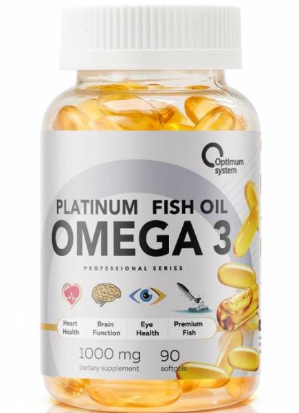 Optimum System Platinum Omega 3 90 капсул