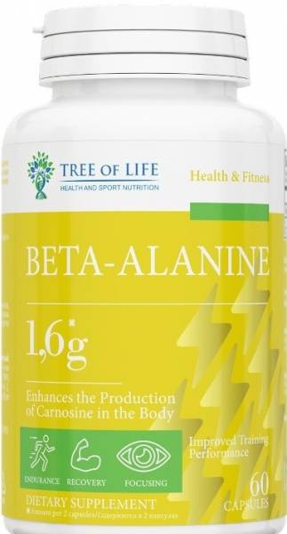 Tree of Life Beta-Alanine 60 капсул