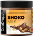 DopDrops Паста ореховая натуральная Shoko Milk Peanut Butter 500 грамм