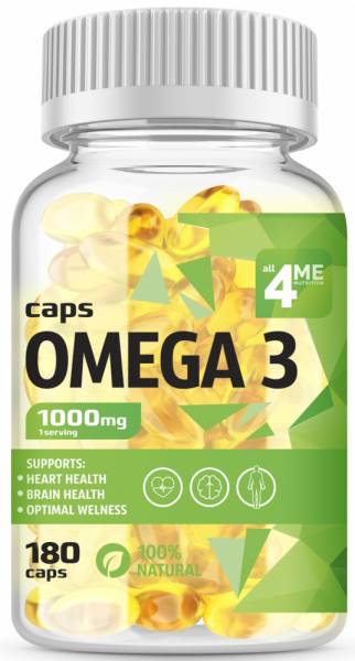 4Me Nutrition OMEGA 3 1000 мг 180 капсул