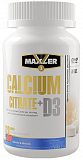 Maxler Calcium Citrate + D3 120 таблеток