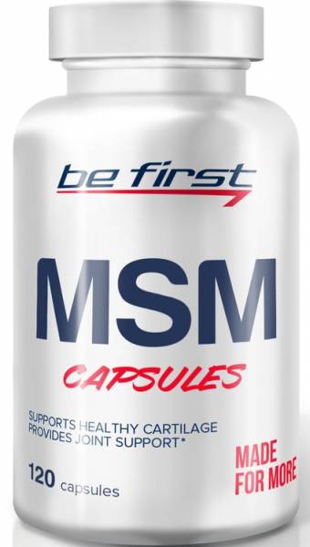 Be First MSM capsules 120 капсул