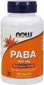 NOW PABA 500 мг 100 капсул