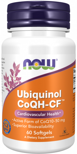 NOW Ubiquinol CoQH-CF (Убихинол) 60 капсул