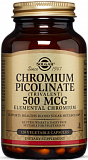 Solgar Chromium Picolinate 500 mcg Vegetable Capsules 120 капсул