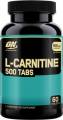 Optimum Nutrition L-Carnitine 500 tabs 60 таблеток