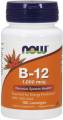 NOW Vitamin B-12 5000 мкг + Folic Acid 60 таблеток