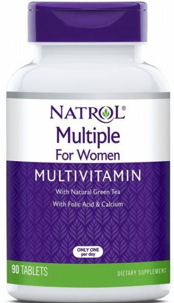 Natrol Multiple For Women Multivitamin 90 таблеток