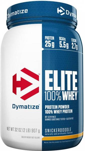 Dymatize Nutrition Elite 100% Whey Protein 908 грамм