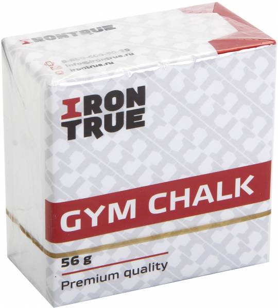 Irontrue Магнезия в брикетах Gym Chalk 1 брикет 56 грамм