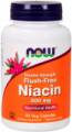 NOW Niacin Flush-Free B-3 (Ниацин без покраснений) 500 мг 90 капсул