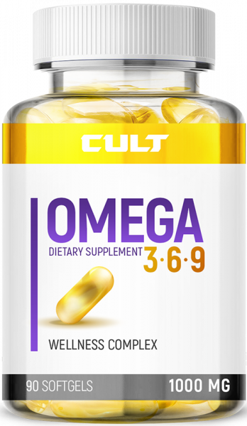 Cult Omega 3-6-9 90 капсул