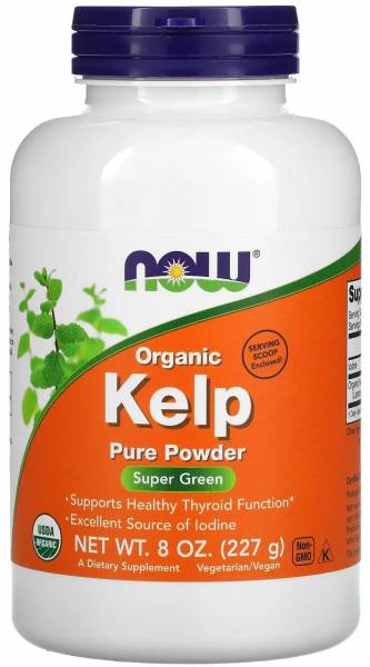 NOW Kelp Powder Organic 227 грамм