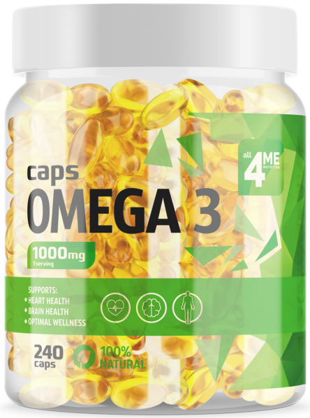 4Me Nutrition OMEGA 3 1000 мг 240 капсул