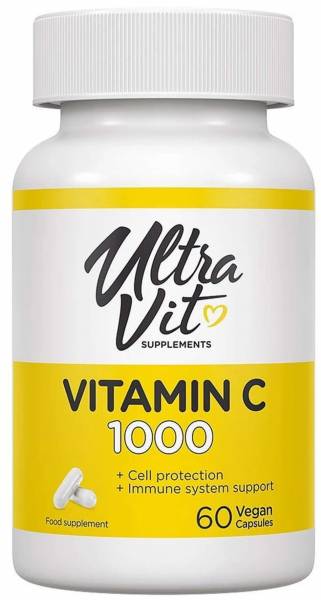 VPLAB UltraVit Vitamin C1000 60 капсул