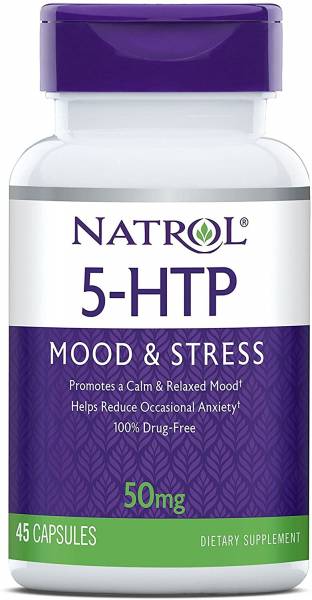 Natrol 5-HTP 50 mg 45 капсул