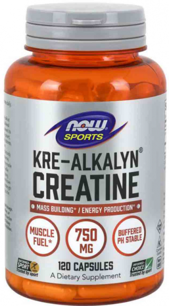 NOW Kre-Alkalyn 120 капсул