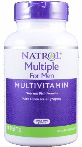 Natrol Multiple For Men Multivitamin 90 таблеток