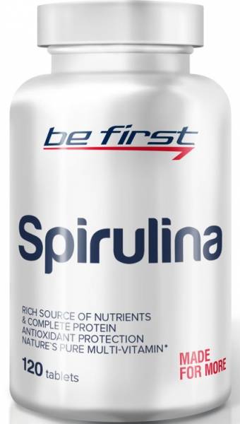 Be First Spirulina 120 таблеток