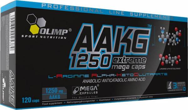 Olimp AAKG 1250 Mega Caps 120 капсул