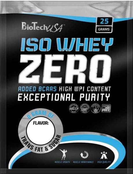 BioTech ISO Whey ZERO 25 грамм (ПРОБНИК)